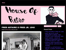 Tablet Screenshot of houseofretro.com